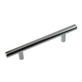 Ручка-рейлинг мебельная Trodos "8926" D12х608-668мм сталь, хром
