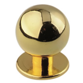 Ручка-кнопка мебельная Trodos "ZY-108" сплав ЦАМ, золото, хедер