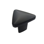 Ручка-кнопка мебельная Trodos "9088" сплав ЦАМ, черный
