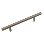Ручка-рейлинг мебельная Trodos "8925" D10х96-156мм сталь, никель