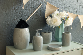 Аксессуары из керамики создадут комфорт и неповторимый образ в вашей ванной комнате!